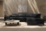 Valletta Leather Corner Sectional Sofa