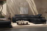 Valletta Leather Corner Sectional Sofa