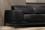 Valletta Leather Corner Sectional Sofa