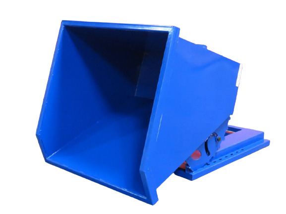 Greatbear Self Dumping Forklift Hopper - 1.5 Cubic Yard Capacity
