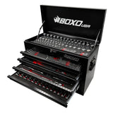 227-Piece Metric and SAE Combo 5-Drawer Hand Carry Tool Box
