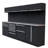 OSM Series | 104" 17-Piece Professional Organized Storage Modules Build Out | 11-Drawers, 6-Cabinets