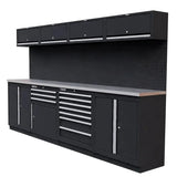 OSM Series | 104" 20-Piece Professional Organized Storage Modules Build Out | 10-Drawers, 7-Cabinets