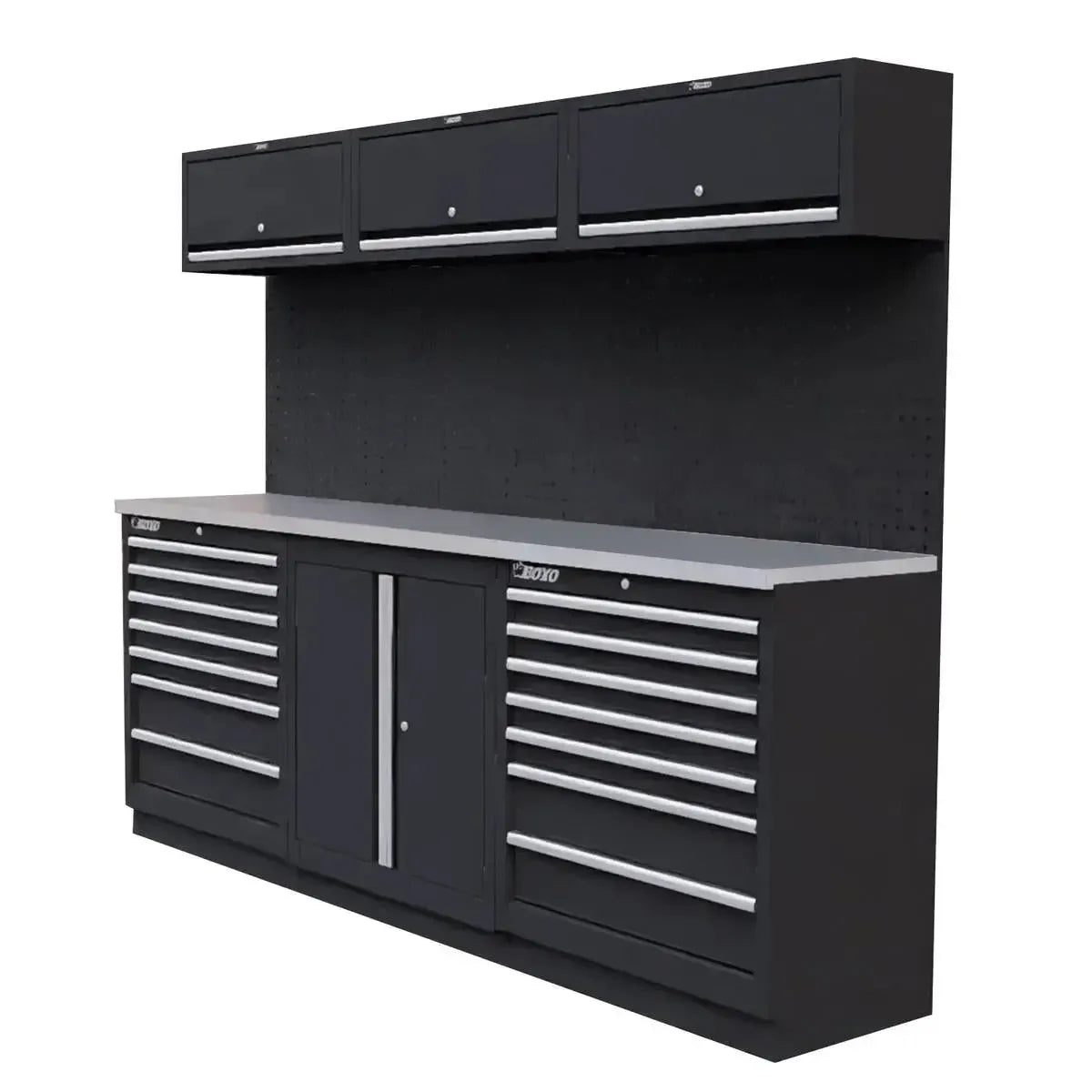 OSM Series | 78" 14-Piece Professional Organized Storage Modules Build Out | 14-Drawers, 4-Cabinets