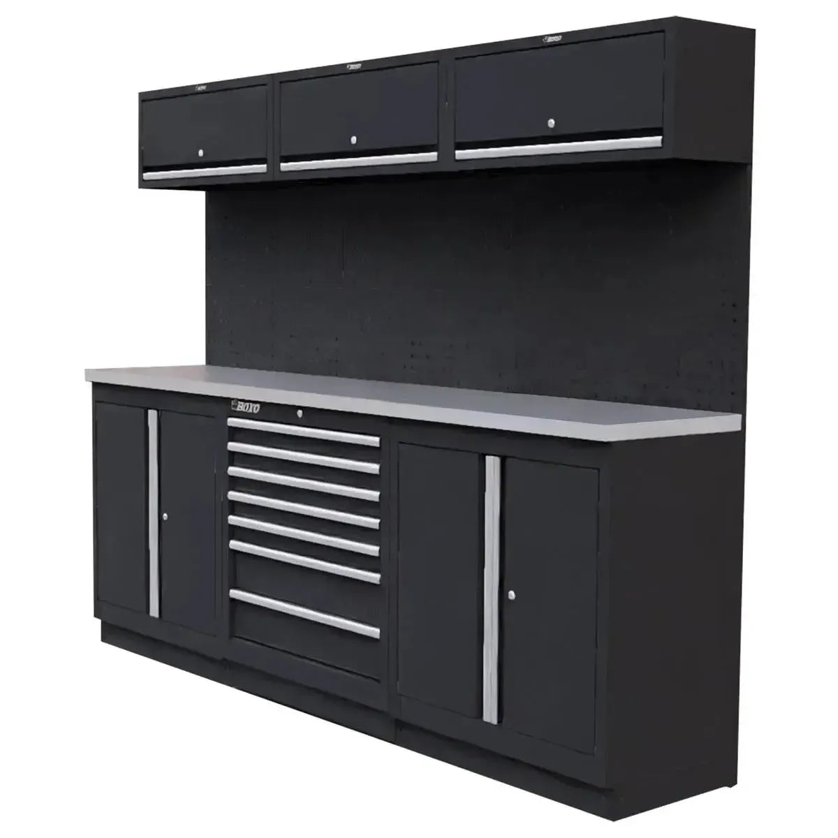 OSM Series | 78" 14-Piece Professional Organized Storage Modules Build Out | 7-Drawers, 5-Cabinets