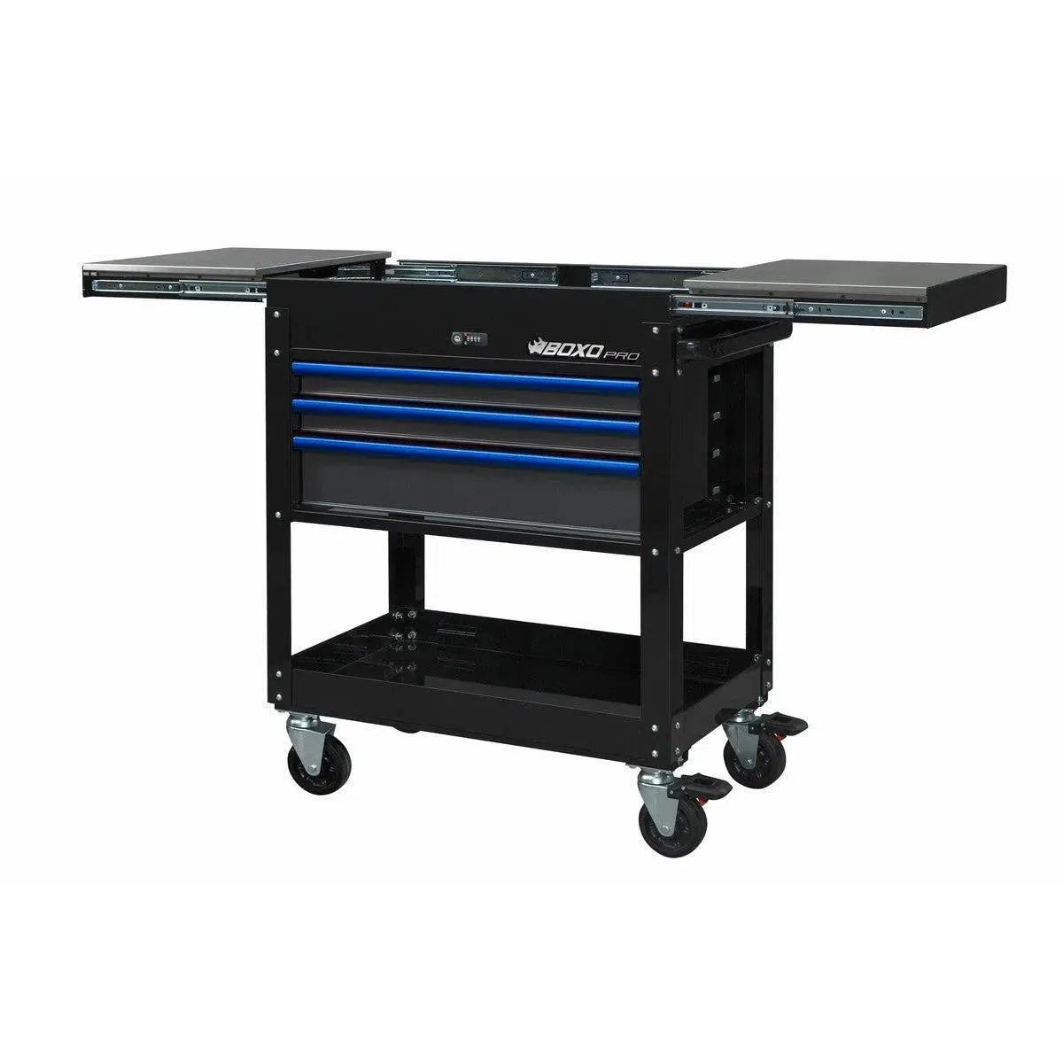 Pro Series | 35" 3-Drawer Slide-Top Service Cart Tool Box