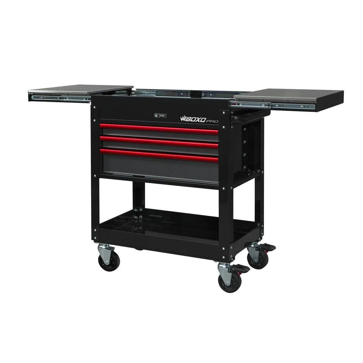 Pro Series | 35" 3-Drawer Slide-Top Service Cart Tool Box