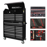 Tech Series | Loaded 41" 19-Drawer Rolling Tool Box | Black