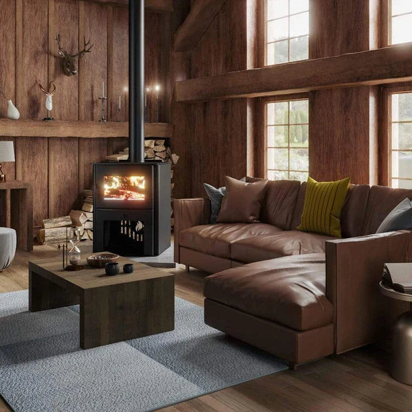 Breckwell Medium Wood Burning Stove On Pedestal - SW2.0