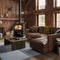 Breckwell Medium Wood Burning Stove On Pedestal - SW2.0