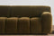 Valencia Brielle Velvet Fabric Three Seats Sofa, Oliver Green