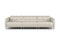 Valencia Sofia Leather Three Seats Power Recliner Sofa, Cream