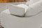 Valencia Giorgia Glacier White Fabric Accent Chair, Beige