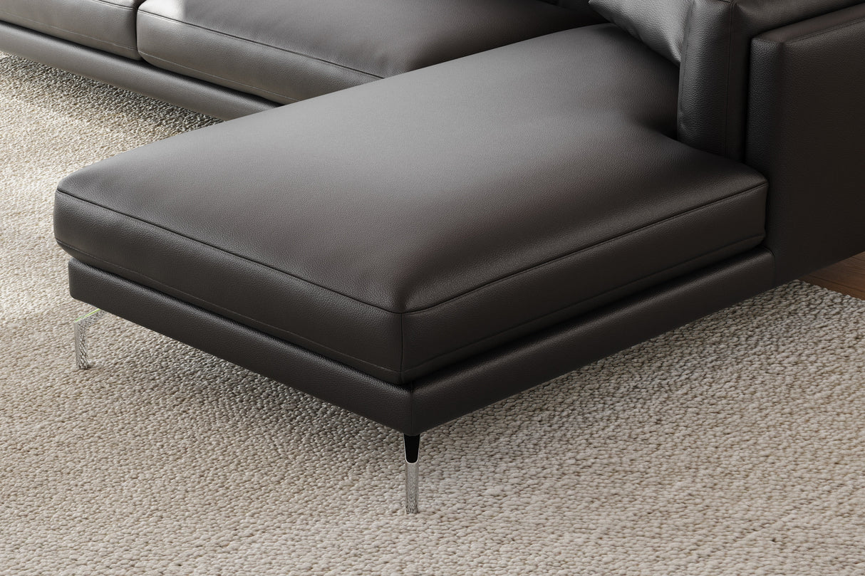 Zadar Leather Sectional Sofa