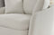 Valencia Giorgia Glacier White Fabric Accent Chair, Beige