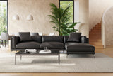 Zadar Leather Sectional Sofa