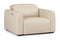 Valencia Carmen Leather Single Recliner Chair, Beige