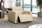 Valencia Carmen Leather Single Recliner Chair, Beige