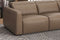 Valencia Carmen Leather Three Seats with Dual Recliner Sofa, Brown