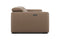 Valencia Carmen Leather Three Seats with Dual Recliner Sofa, Brown