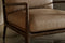 Valencia Cassian Full-Aniline Leather Accent Chair, Brown