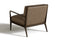 Valencia Cassian Full-Aniline Leather Accent Chair, Brown