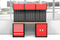 Heavy Duty Steel Garage Cabinet Storage System (7 Drawers & 5 Cabinets)