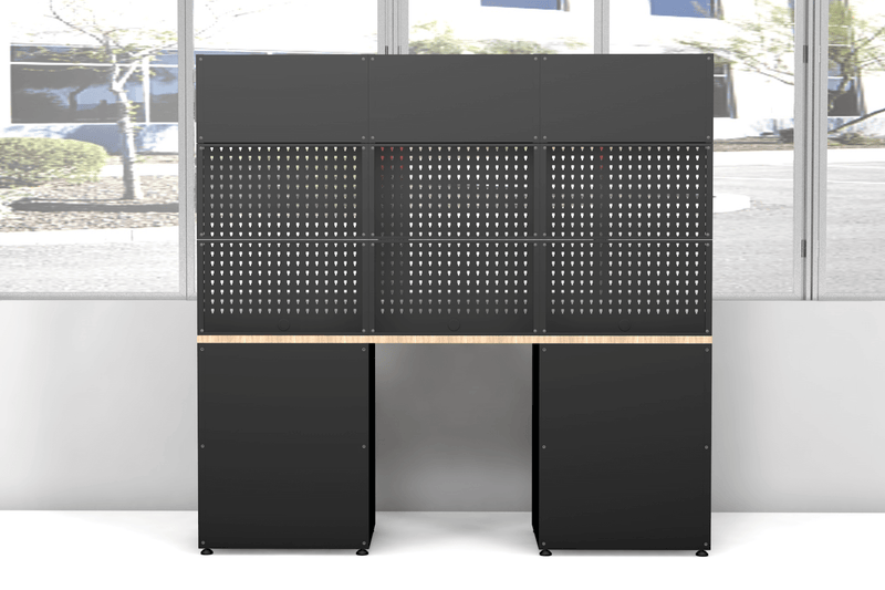 Heavy Duty Steel Garage Cabinet Storage System (7 Drawers & 5 Cabinets)