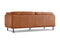 Valencia Chloe Contemporary Italian Nappa 11000 Leather Sofa