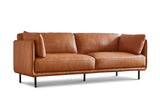 Valencia Chloe Contemporary Italian Nappa 11000 Leather Sofa