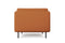 Valencia Chloe Top Grain Leather Accent Chair, Cognac