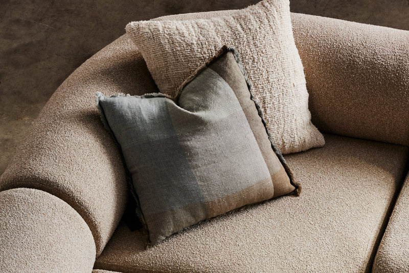 Valencia Christina Boucle Fabric Corner Sofa, Beige