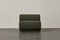 Valencia Christina Boucle Fabric Armless Sofa, Olive Green