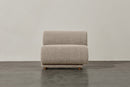 Valencia Christina Boucle Fabric Right Arm Sofa, Beige