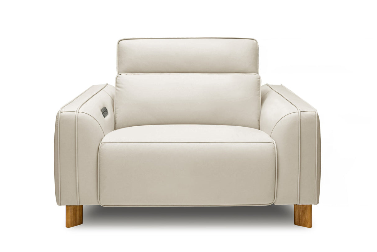 Lesley Leather Recliner Chair