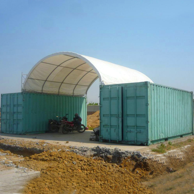 20'x20' Shipping Container Canopy Shelter