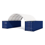 20'x20' Shipping Container Canopy Shelter