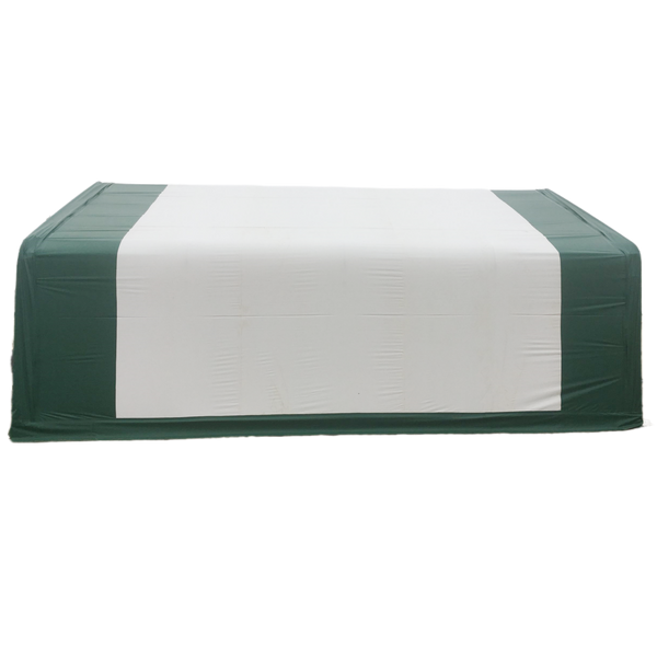 Cover Replacement for Double Truss Storage Shelter