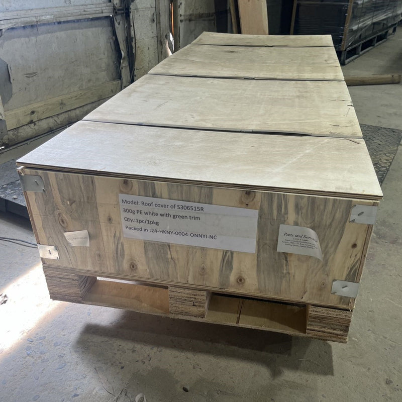Cover Replacement for Single Truss Arch Storage Shelter