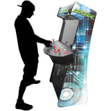 Creative Arcades 4 Player Slim Stand Up Arcade Machine - 6,296 Games