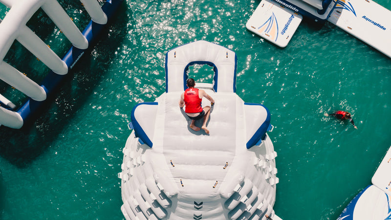 Aquaglide Thor Inflatable Aquapark Jump Station