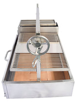 Tagwood BBQ XL Built-In Santa Maria Argentine Wood Fire & Charcoal Gaucho Grill OPEN FIRE COOKING | BBQ25SS -