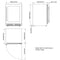 24 Inch Under Counter LOW-E Glass Door Beer Fridge