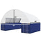 60'x40'x15' Double Truss Container Canopy Shelter