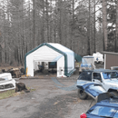 Double Truss Storage Shelter W20'xL33'xH16'