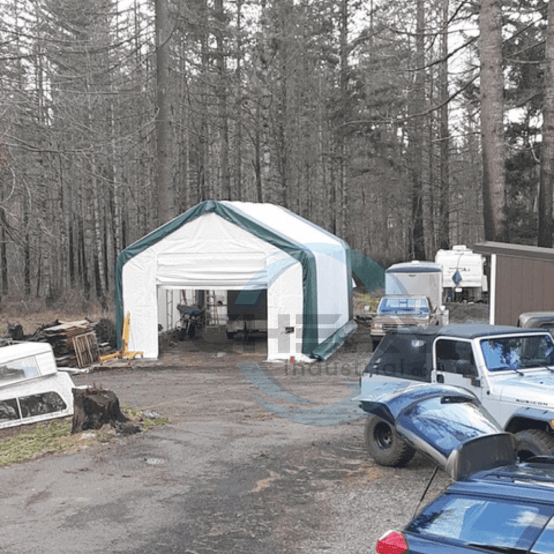 Double Truss Storage Shelter W20'xL33'xH16'