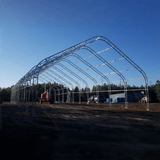 Double Truss Storage Shelter W40'xL80'xH23'