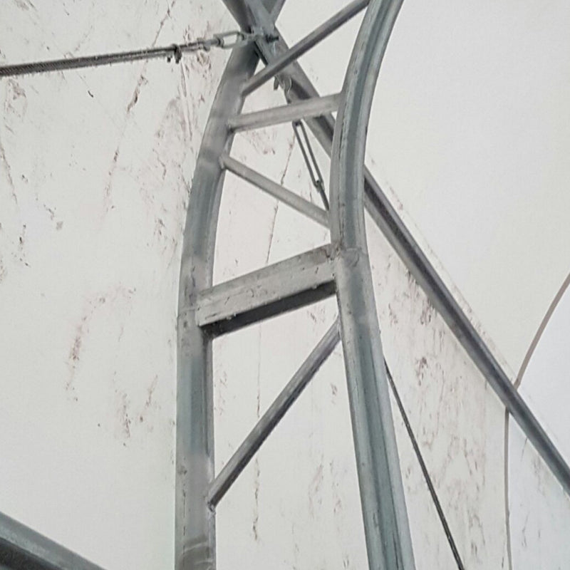 Double Truss Storage Shelter W40'xL64'xH23'