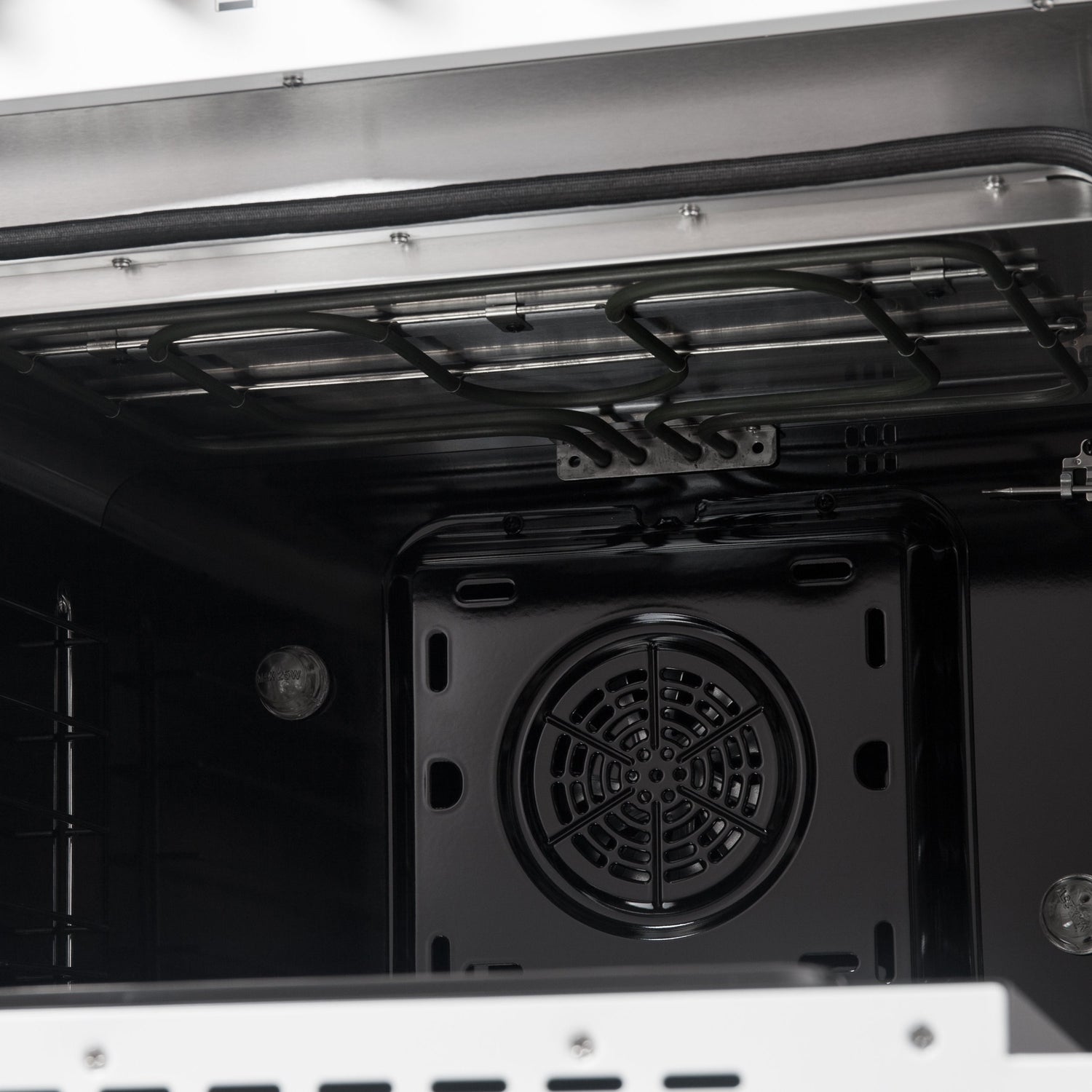 FORNO Galiano 48" 6.58 cu. ft. Dual Fuel Range with 8 Sealed Burners and Griddle in White with Antique Brass Accents, FFSGS6156-48WHT