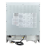 FORNO Galiano 30" 4.32 cu. ft. French Door Dual Fuel Range with 5 Sealed Burners in Black with Antique Brass Accents, FFSGS6356-30BLK